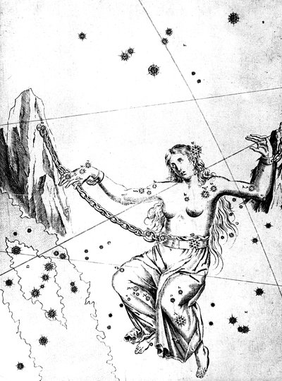 アンドロメダの星座、1723 作： Unbekannt