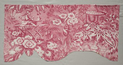 銅版印刷繊維、1800年代初頭。 作： Unbekannt