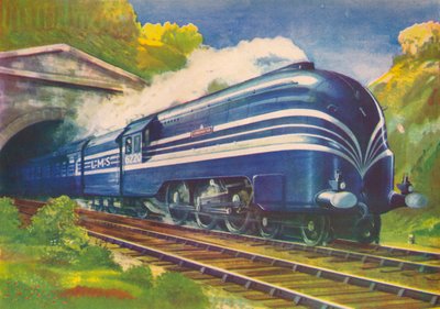 コロネーションスコット、LMS、ワトフォードトンネルを去る、1940 作： Unbekannt
