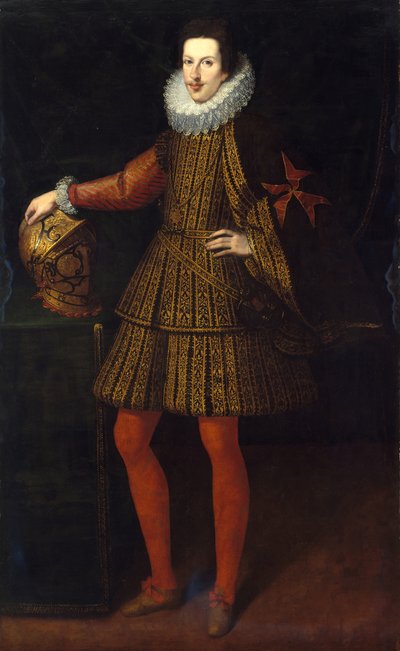 Cosimo II de Medici 1590-1621、トスカーナ大公、1597-1681。 作： Unbekannt