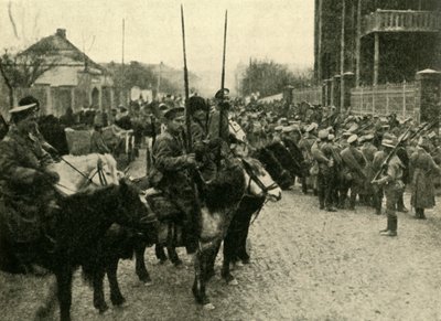 コサック兵士、第一次世界大戦、1914年、c1920。 作： Unbekannt