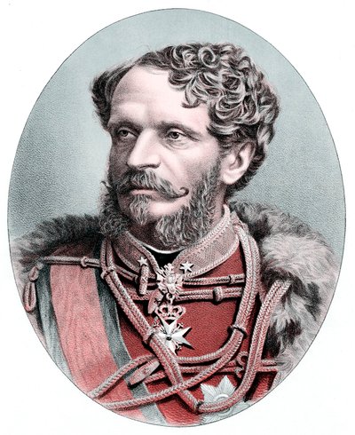ジュリアスアンドラーシ伯爵1823-1890、ハンガリーの政治家、c1880 作： Unbekannt