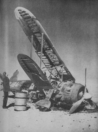 1941年、Regia Aeronauticasの墓地に墜落しました。 作： Unbekannt