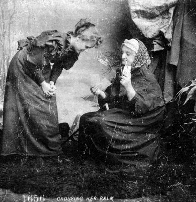彼女の手のひらを渡る 作： Unbekannt