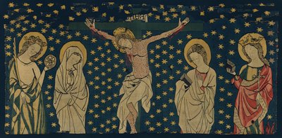 はりつけ、ドイツ語、約。 1325-50。 作： Unbekannt