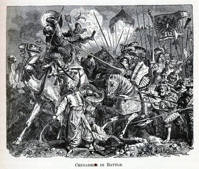 戦いの十字軍、1882 作： Unbekannt