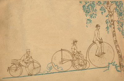 サイクリング1839-1939バックカバー、1939 作： Unbekannt