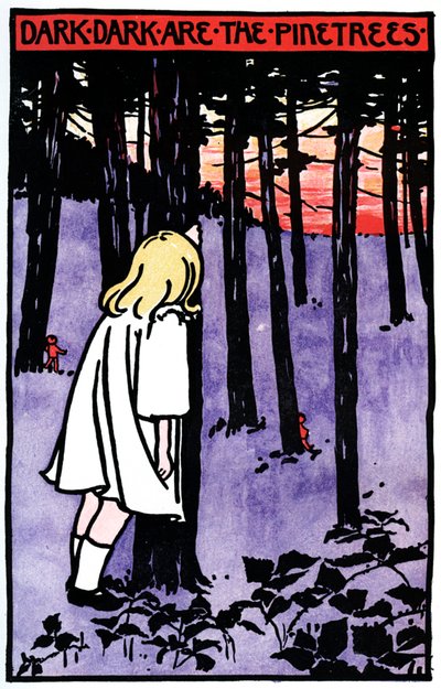 ダーク、ダークは松の木、1901 作： Unbekannt