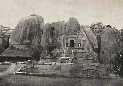 Issurumuniya-Felse-紀元前3世紀にDevanampiya Tissa王によって1926年に建てられたVihara 作： Unbekannt
