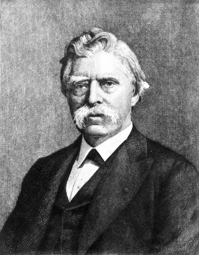 David Edward Hughes, イギリスの電気技師・発明家, 1880年代頃 作： Unbekannt