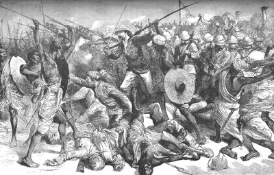 バーナビー大佐の死、c1885 作： Unbekannt
