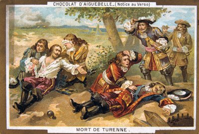 マーシャルトゥレンヌの死、1675年、19世紀 作： Unbekannt