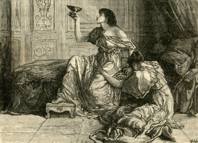 ソフォニスバの死、1890年。 作： Unbekannt