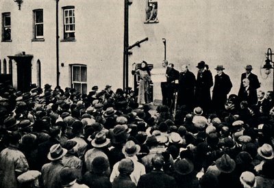 1924年、エッピングで投票を宣言、1945年。 作： Unbekannt