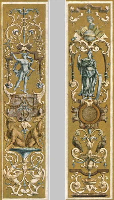 1928年、ルーブル美術館、パリ、フランスの装飾画。 作： Unbekannt