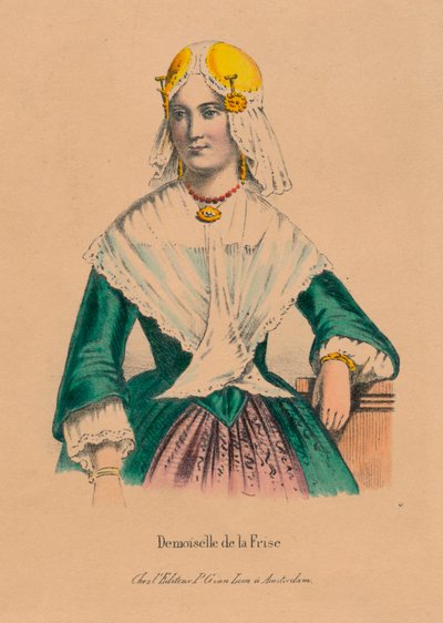 Demoiselle de la Frize、1850年代。 作： Unbekannt