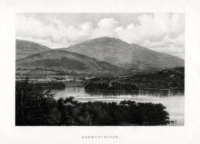 ダーウェントウォーター、カンブリア湖水地方、1896 作： Unbekannt