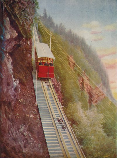 スタンサーホルン-スイス山岳鉄道、1926年 作： Unbekannt