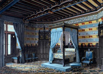 インテリアのデザイン、1868 作： Unbekannt