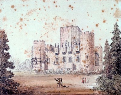 建物の外観のデザイン、1868 作： Unbekannt