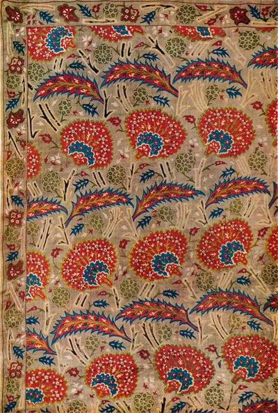 トルコのカーテンの詳細、c1650 作： Unbekannt
