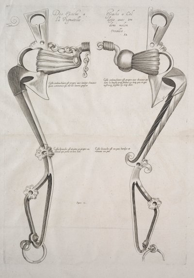 ホースビット、1700年代の図。 作： Unbekannt