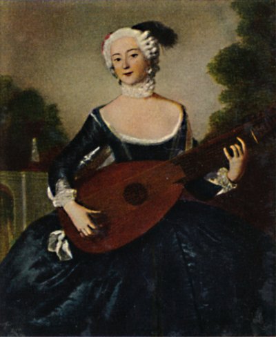 大好きな妹フリーダー。 D. Gr。 1709-1758。 -ペネによる絵画、1934年。 作： Unbekannt