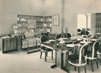 La Maitriseがプロデュースするダイニングルーム、c1928 作： Unbekannt