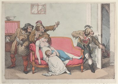 国内の幸福の妨害者、ca。 1815年頃。 1815年。 作： Unbekannt