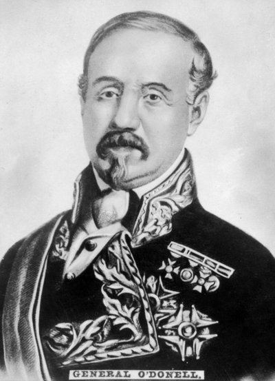 Don Leopoldo ODonnell y Jorris 1809-1867、スペインの将軍および政治家、c1910 作： Unbekannt
