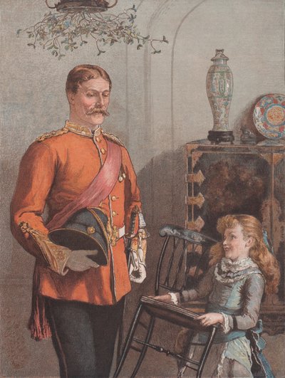 移動しないでください、1884 年 12 月 1 日のグラフィック クリスマス ナンバーより。 作： Unbekannt