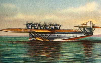 ドルニエドX II飛行船、1920年代、1932年。 作： Unbekannt