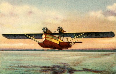 ドルニエスーパーウォルフライングボート、1920年代、1932年。 作： Unbekannt
