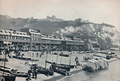 ドーバー-ザパレード、ドーバー城、1895年 作： Unbekannt
