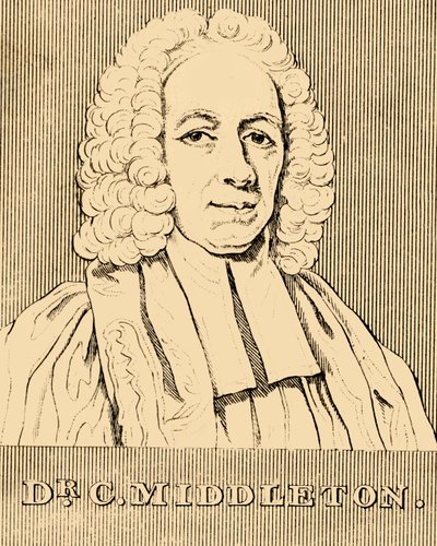 C.ミドルトン博士、1683年〜1750年、1830年。 作： Unbekannt