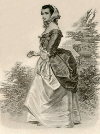 バージニア州の若い女性のドレス、c1775、1937。 作： Unbekannt