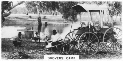 オーストラリアのDroversキャンプ、1928年 作： Unbekannt