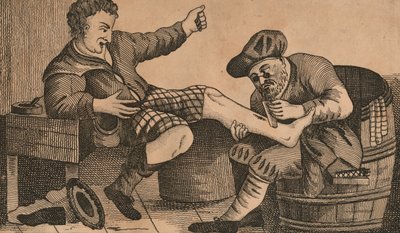 ドルイドとハイランダー、1812-1817。 作： Unbekannt