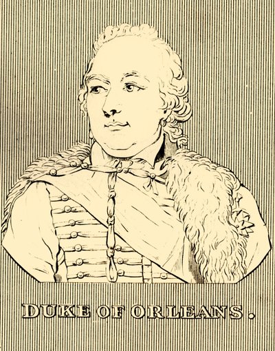 オルレアン公爵、1747-1793年、1830年。 作： Unbekannt