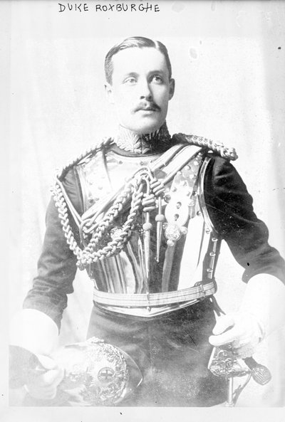 ロックスバーグの公爵。1913年(白黒写真) 作： Unbekannt