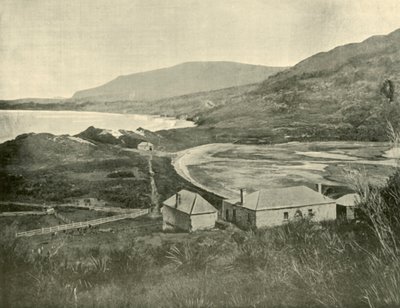 イーグルホークネック、タスマン半島、1901年。 作： Unbekannt