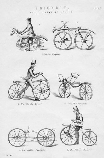 19世紀または20世紀の初期のサイクル 作： Unbekannt
