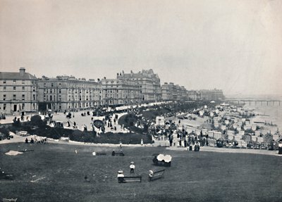 イーストボーン-ウィッシュタワーからの概観、1895 作： Unbekannt