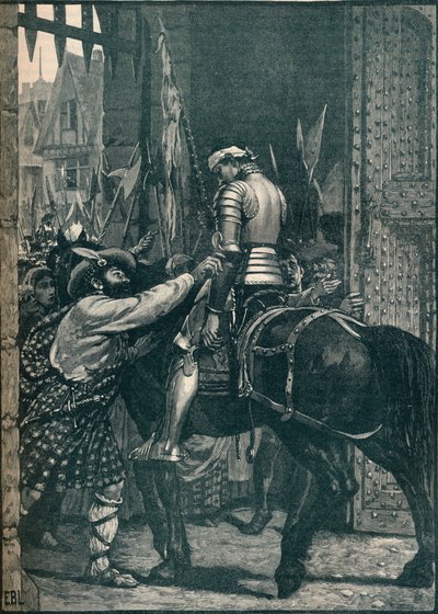 フロデンの戦い後のエジンバラ、1905年1513年。 作： Unbekannt