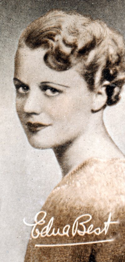 エドナ・ベスト1900-1974、イギリスの舞台と映画女優、1935 作： Unbekannt