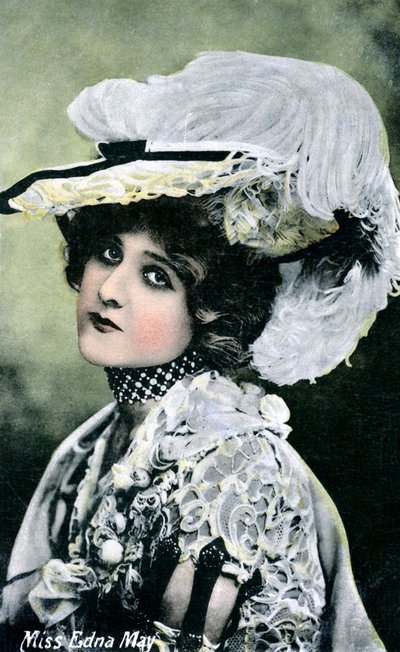 エドナ1878-1948年5月、アメリカの歌手および女優、20世紀初頭 作： Unbekannt