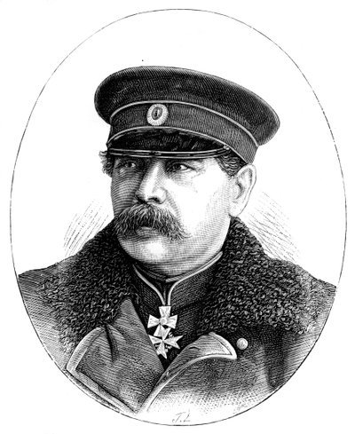 エデュアルドイヴァノビッチトトレベン1818-1884ロシアの兵士 作： Unbekannt