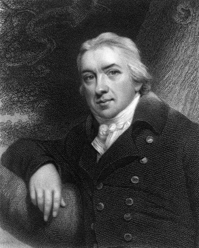 エドワードジェンナー、イギリスの医師、1837年 作： Unbekannt