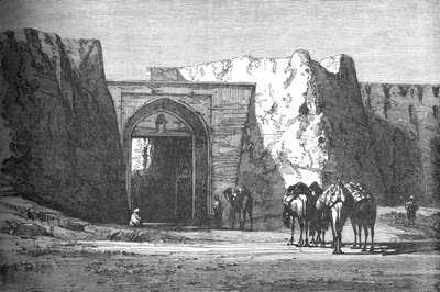 Eedgah、または北門、カンダハール、c1880 作： Unbekannt