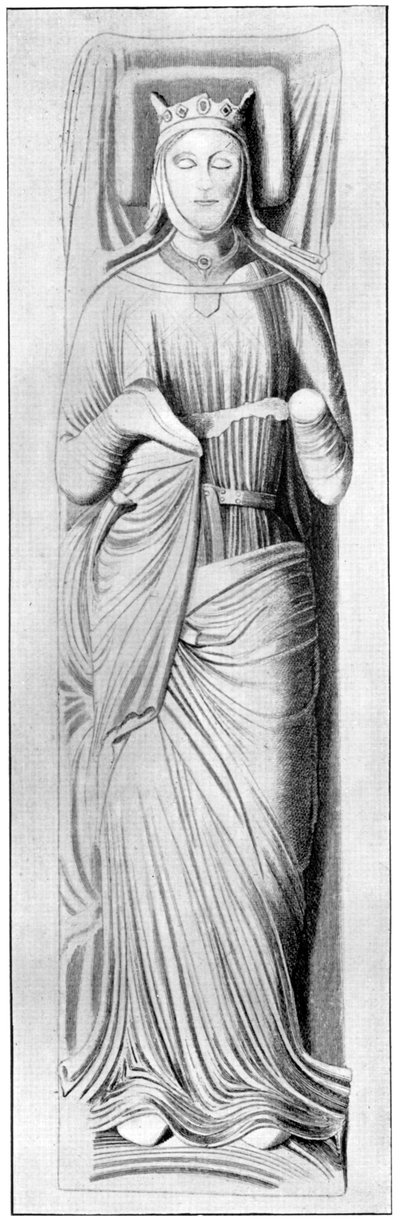 エレノア女王の作品、ヘンリー2世の配偶者、13世紀、1910 作： Unbekannt